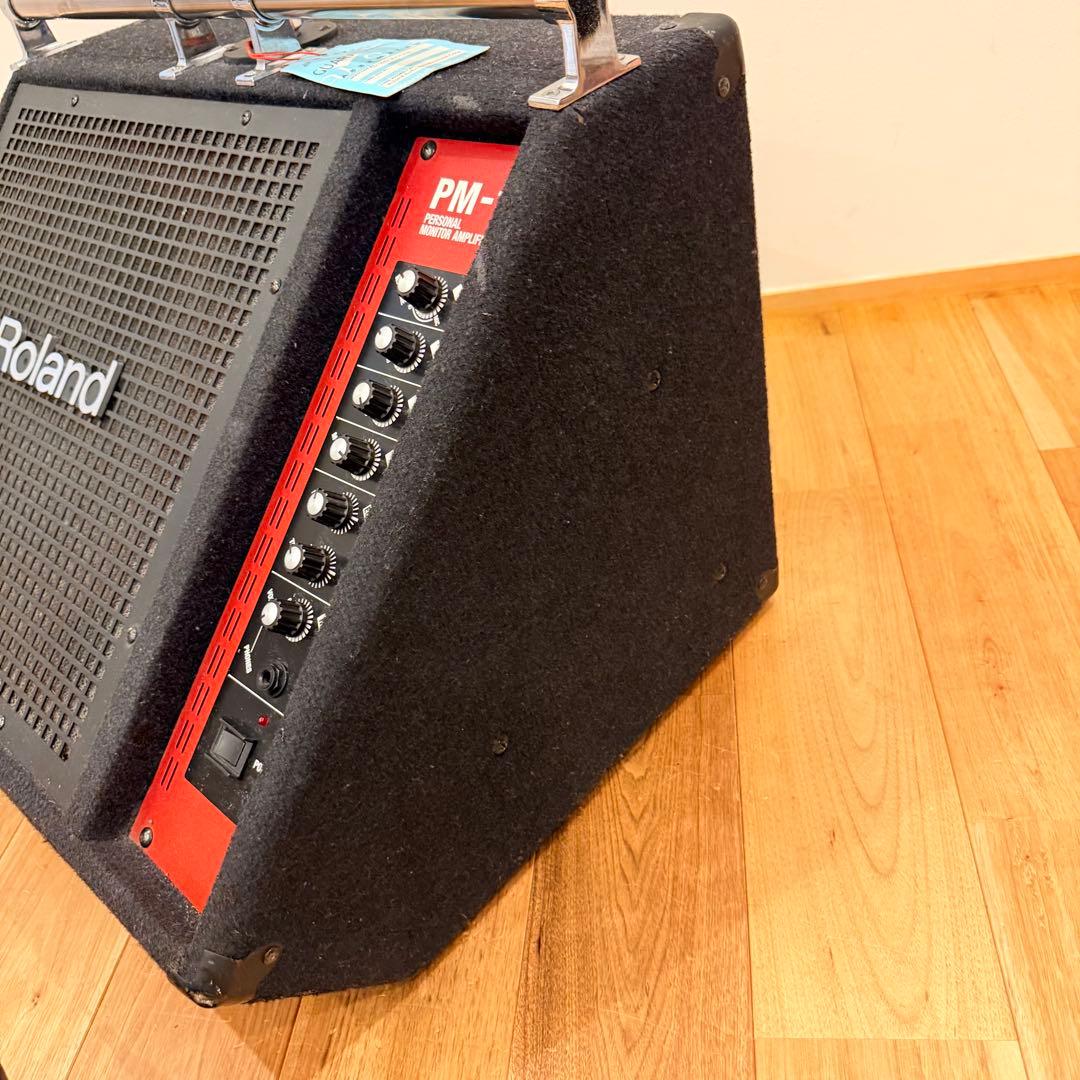 Roland Stage Monitor Speakers Pm-1 Usa Assembly