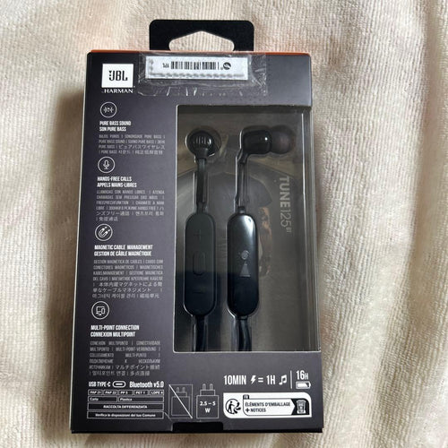 Jbl Wireless Earphone Tune 125Bt
