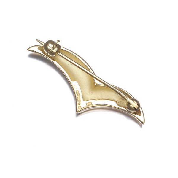 Tiffany Broach Corsage K18Yg #191088