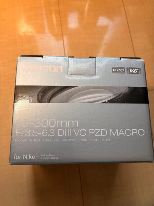 Zoom Lenses Tamron 16-300Mmf/3.5-6.3 Nikon