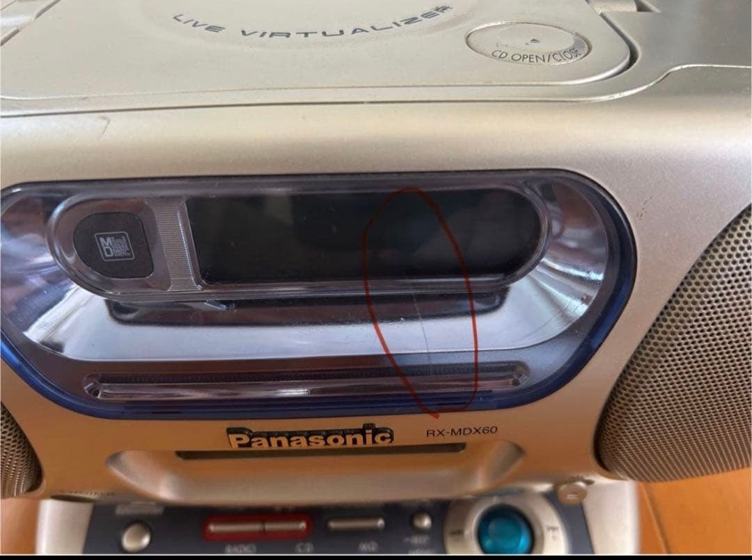 Cd, Md Cassette Decks Panasonic Rx-Mdx60