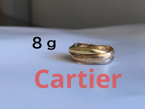 Cartier Rings 8 Mm 53 K18