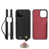 Others [Hanatora] Iphone13 Pro Max Handy Pu H6-13Promax-Black Black