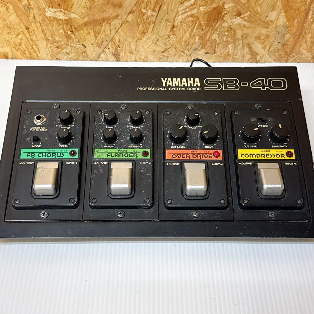 Guitar Effects Units Yamaha Sb-40 Oc-01/Tb-01/Co-01/Di-01