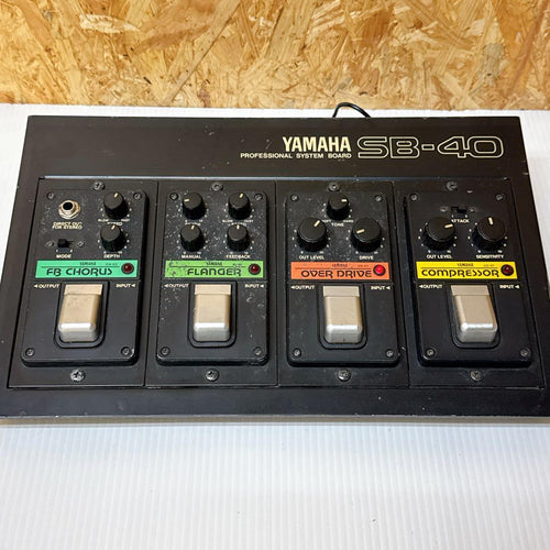 Guitar Effects Units Yamaha Sb-40 Oc-01/Tb-01/Co-01/Di-01