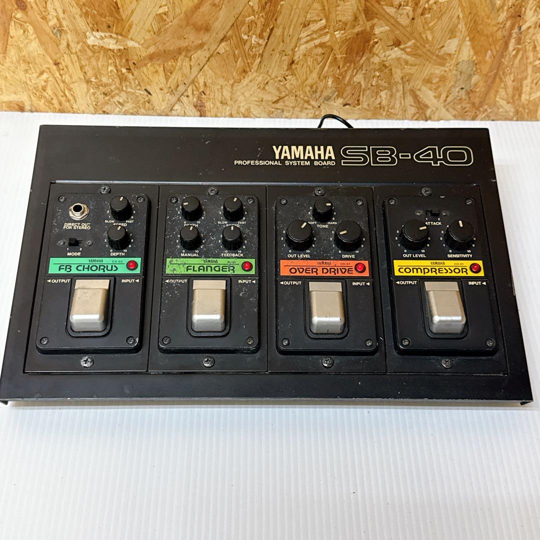 Guitar Effects Units Yamaha Sb-40 Oc-01/Tb-01/Co-01/Di-01