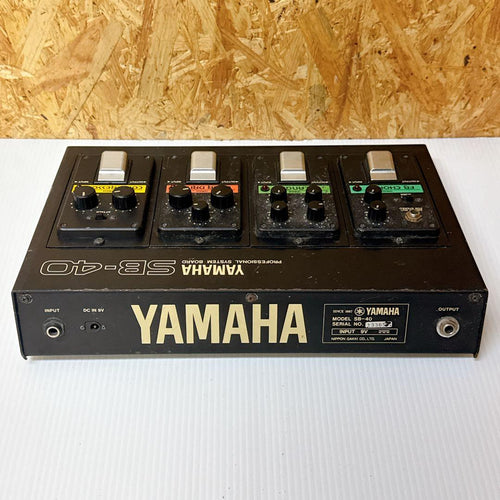 Guitar Effects Units Yamaha Sb-40 Oc-01/Tb-01/Co-01/Di-01