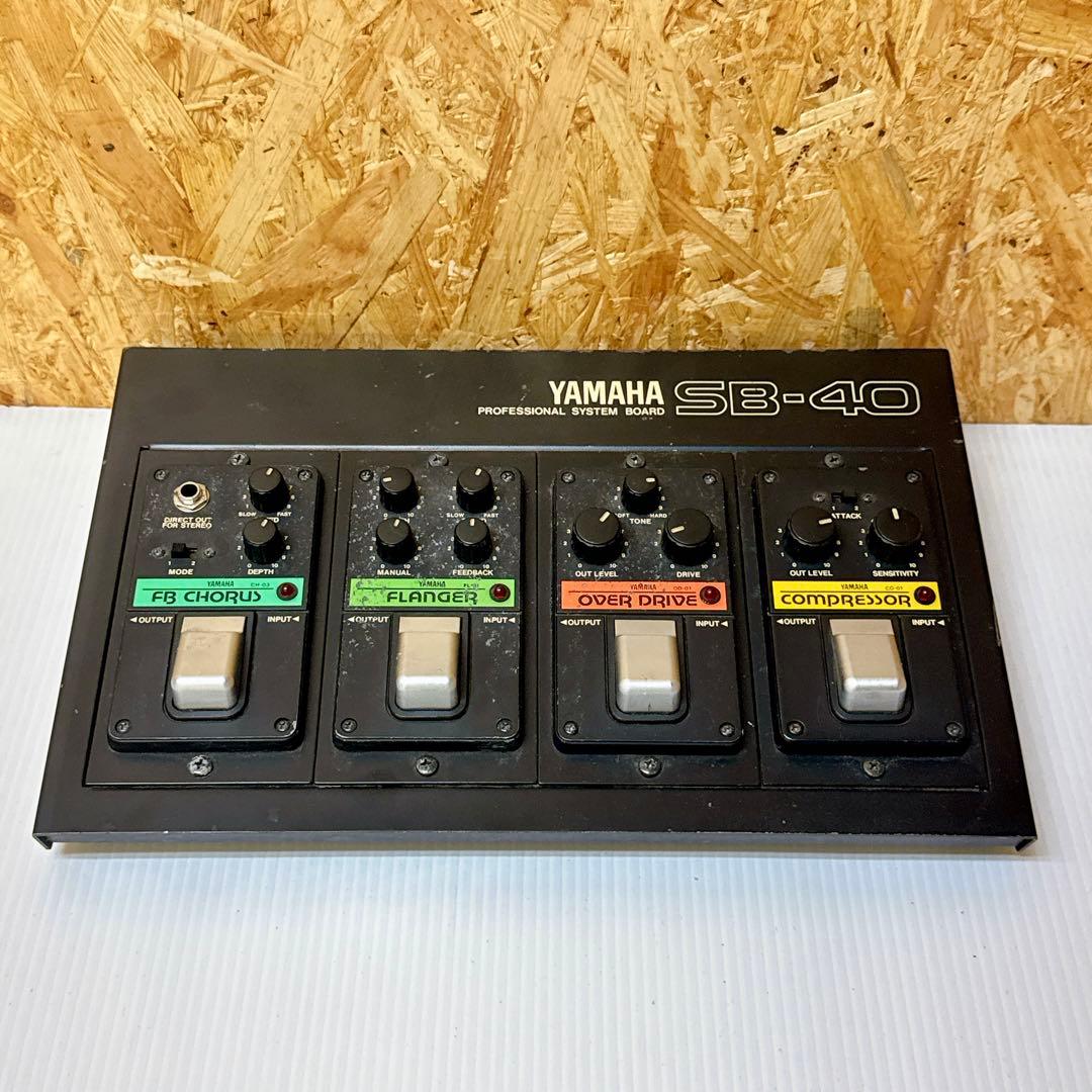 Guitar Effects Units Yamaha Sb-40 Oc-01/Tb-01/Co-01/Di-01