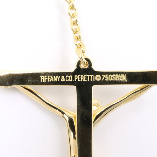Tiffany Necklace Co 57 K18 Used A