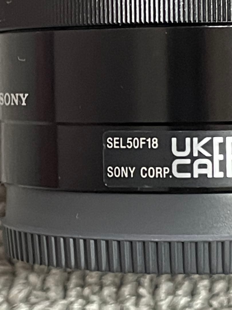 Sony Prime Lenses Sel50F18 E F1.8 Oss
