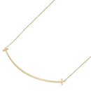 Tiffany Necklace Co T 40/45.5Cm K18 Used A
