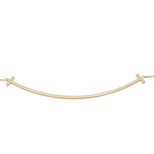 Tiffany Necklace Co T 40/45.5Cm K18 Used A