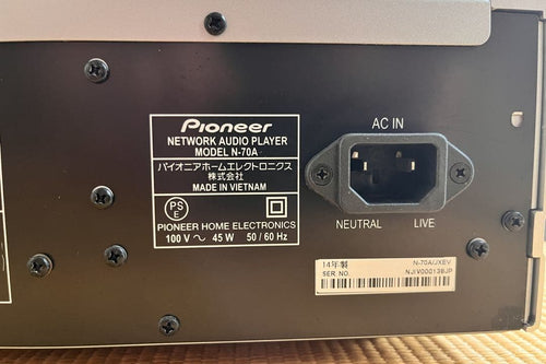 Pioneer Network Players Streamers N-70A Usb Dac