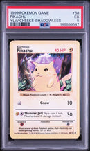 Pok Mon Trading Card Game Pikachu Shadowless Psa