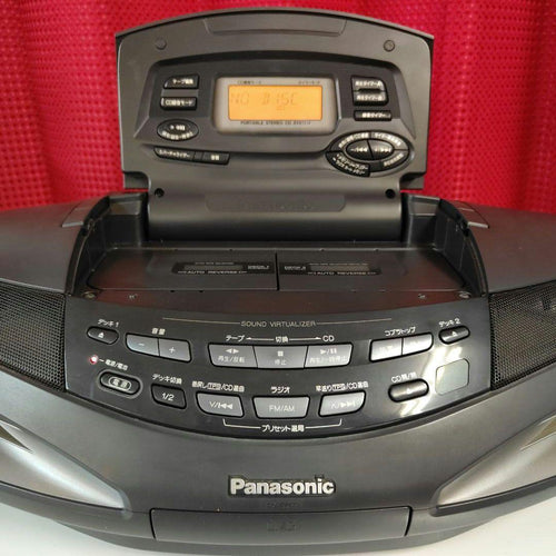 Panasonic Cd Md Cassette Deck Rx-Ed77
