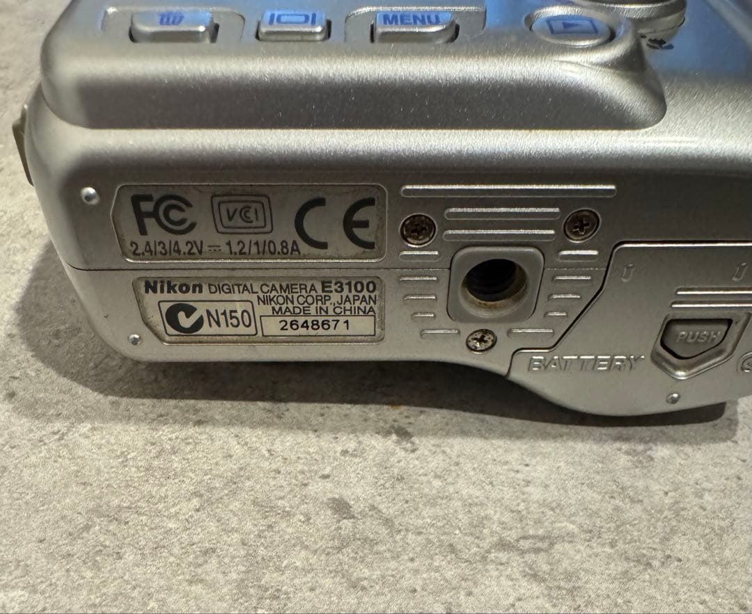 Nikon Compact Digital Camera Nicon Cooipix 3100