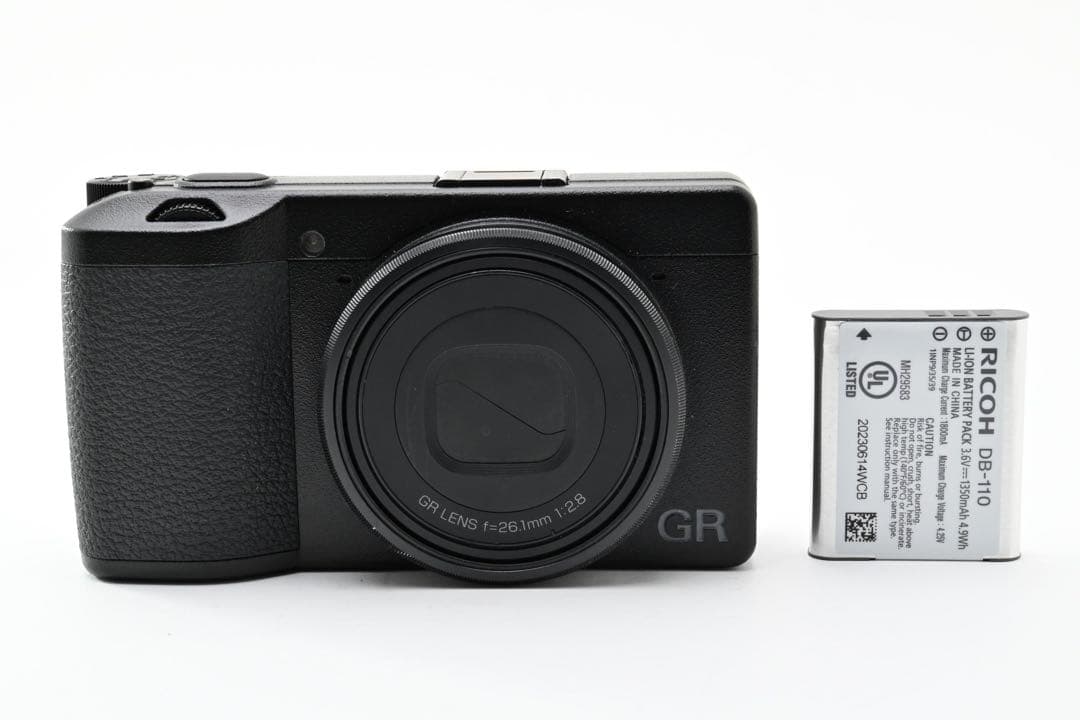 Ricoh Compact Digital Cameras Gr Iiix Lens F=26.1Mm 1:2.8