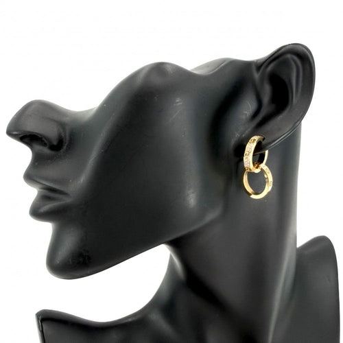 Cartier Earrings (For Both Ears) Love 18 Yg Au750 K18 5.7( )G
