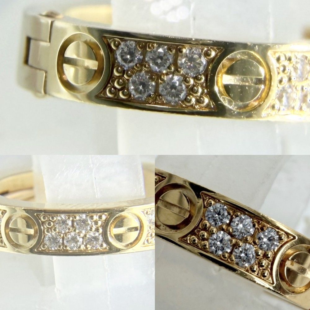 Cartier Earrings (For Both Ears) Love 18 Yg Au750 K18 5.7( )G