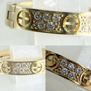 Cartier Earrings (For Both Ears) Love 18 Yg Au750 K18 5.7( )G