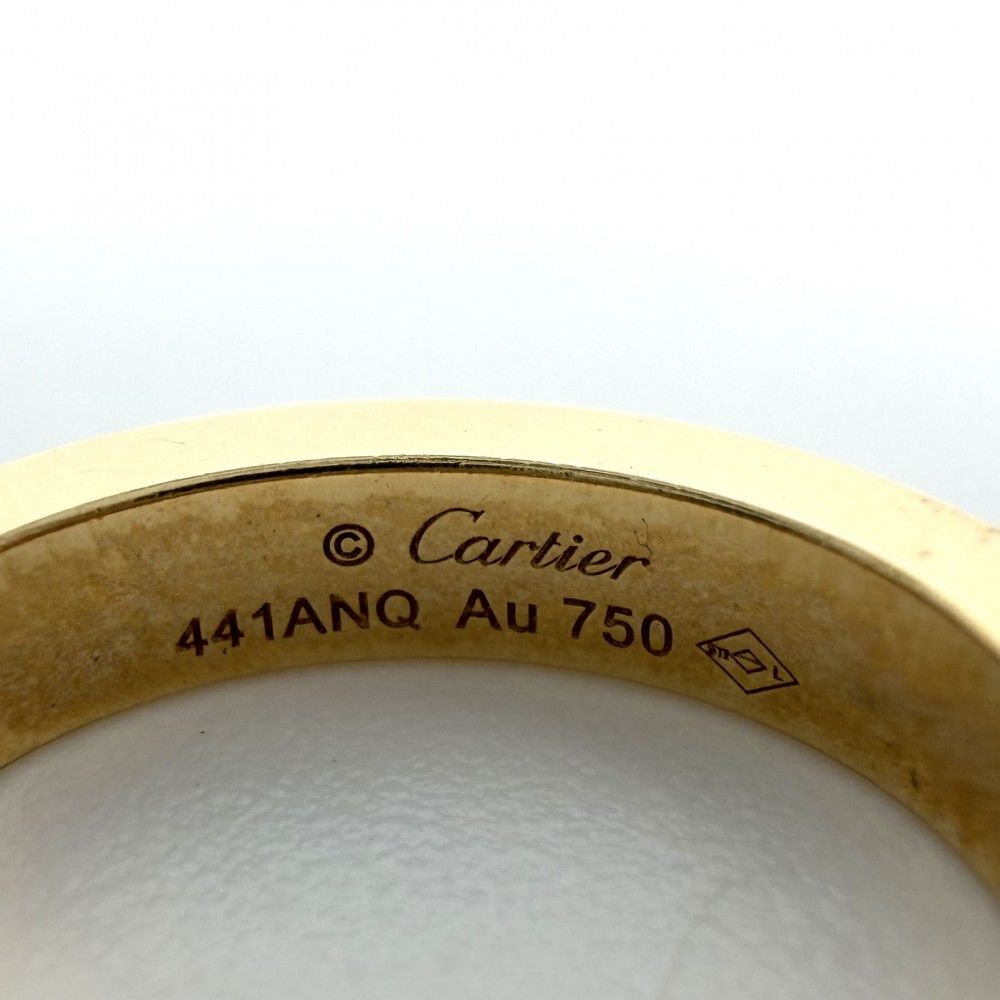 Cartier Earrings (For Both Ears) Love 18 Yg Au750 K18 5.7( )G