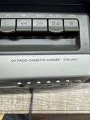 Sony Cd Md Cassette Deck Cfd-W57 W