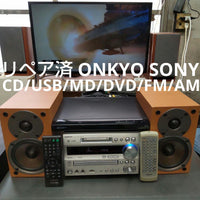 Onkyo Mini Component Systems Cd/Usb/Md/Dvd/Fm/Am Sony