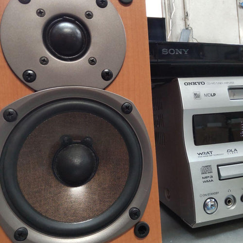 Onkyo Mini Component Systems Cd/Usb/Md/Dvd/Fm/Am Sony