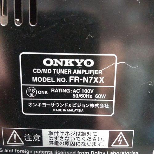 Onkyo Mini Component Systems Cd/Usb/Md/Dvd/Fm/Am Sony
