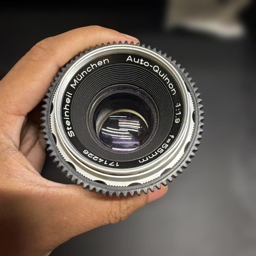 Prime Lenses Steinheil M Nchen Auto-Quinon 55Mmf1.9