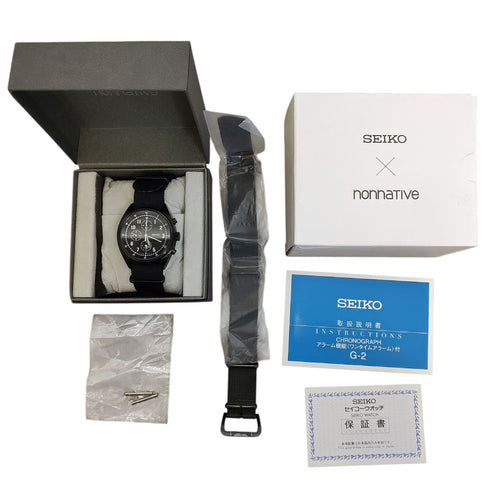 Nonnative Watch (Quartz) Seiko 500 Chronograph Nn-A2751 F