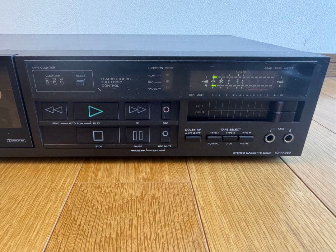Sony Cd, Md Cassette Decks Tc-Fx380
