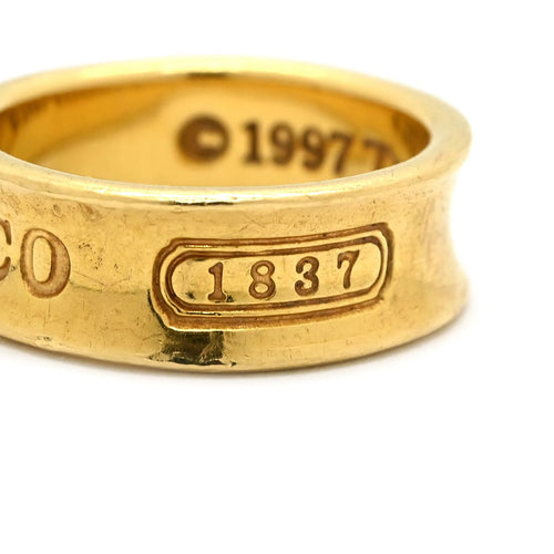 Tiffany Ring Co 1837 T&Co. Au750 18K 6.5