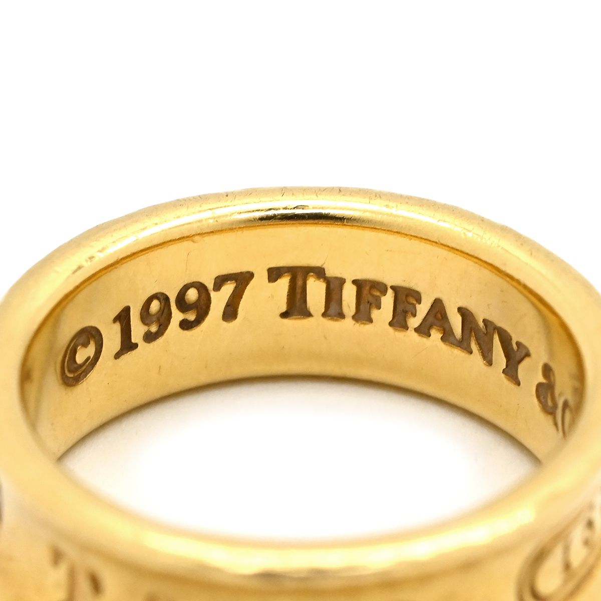 Tiffany Ring Co 1837 T&Co. Au750 18K 6.5