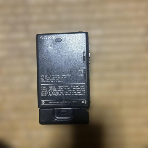 Sony Cassette Player Wm-506