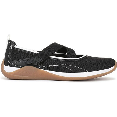 Sneakers Ryka Era Womens Mary Jane Shoes Black White
