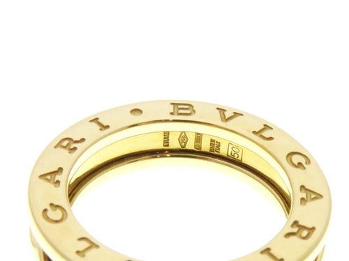 Bvlgari Ring B-Zero1R/Yg/8.1G/#50 Xs K18 K18Yg 437