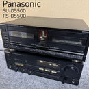 Cd Md Cassette Deck Panasonic Su-D5500 Rs-D5500