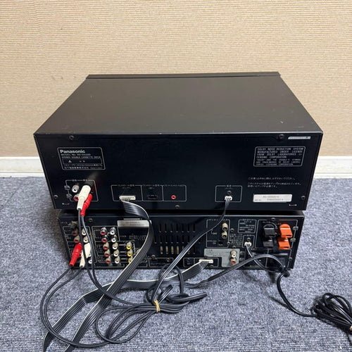 Cd Md Cassette Deck Panasonic Su-D5500 Rs-D5500