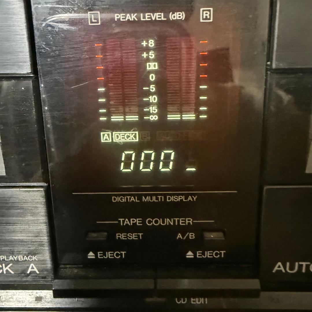 Cd Md Cassette Deck Panasonic Su-D5500 Rs-D5500