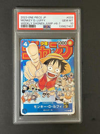 One Piece Card Game Psa 10 D P-033