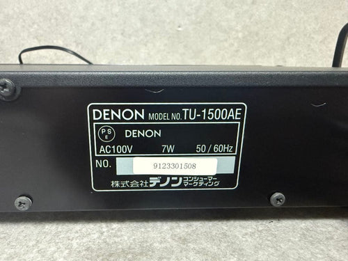 Other Fm/Am Denon Tu-1500Ae