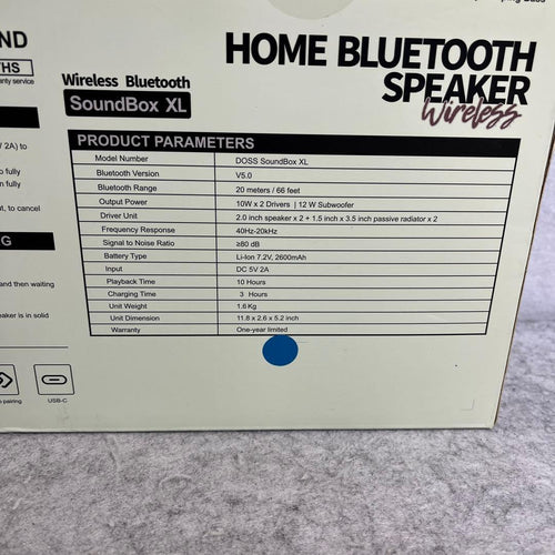 Wireless Speakers Doss Soundbox Xl Bluetooth 32W
