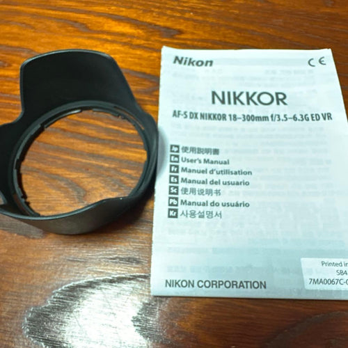 Nikon Lens (Zoom) Af-S Nikkor 18-300Mm Vr