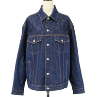 Gucci G Jean Denim Jacket Gg 771450 Used