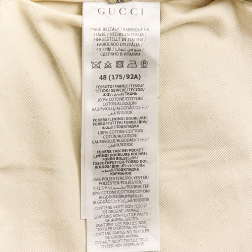 Gucci G Jean Denim Jacket Gg 771450 Used