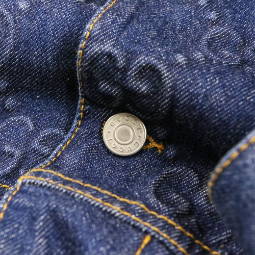 Gucci G Jean Denim Jacket Gg 771450 Used
