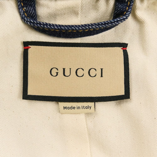 Gucci G Jean Denim Jacket Gg 771450 Used