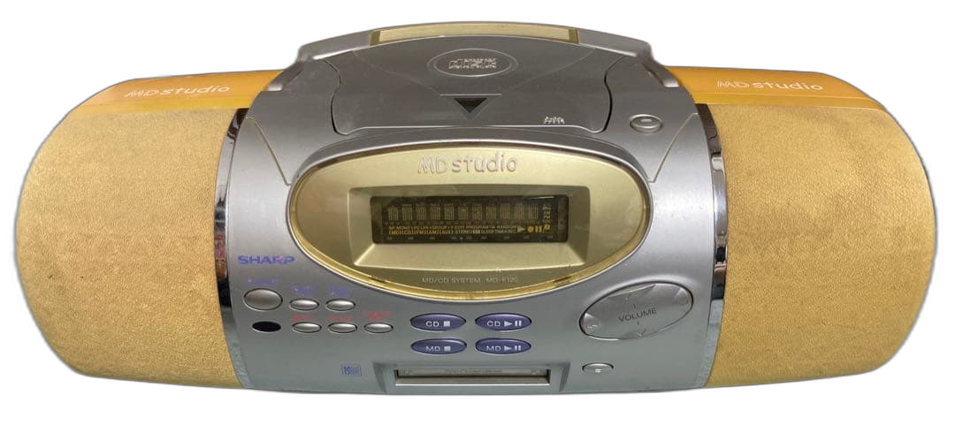 Sharp Cd Md Cassette Deck Cd/Md Md-F120