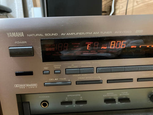 Yamaha Integrated Amplifiers Avx-1050 Rs Dsp Av